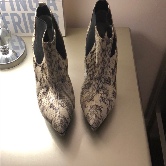 Michael Kors Python Bootie - Picture 2 of 5